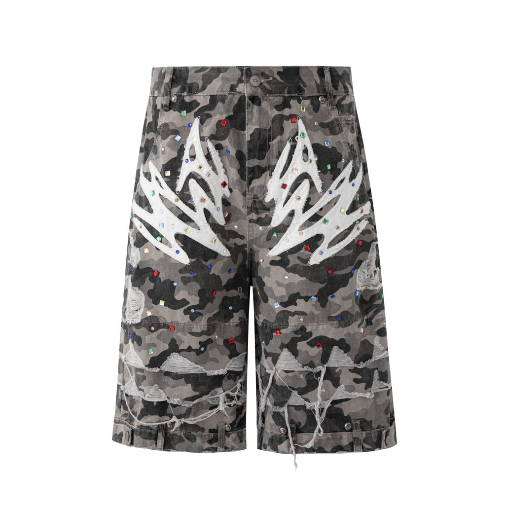 Men's Plus Size Cotton Summer New Cargo Shorts