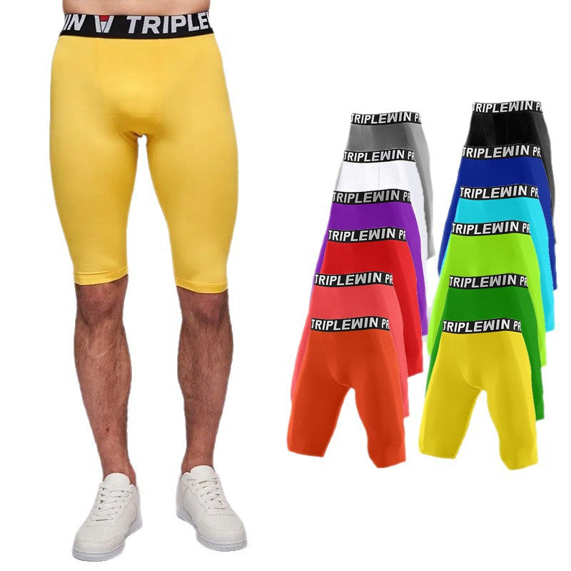 Men's Quick-dry Breathable Stretch Sports Multi-color Shorts