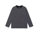Retro Classic Striped Simple Long-sleeved Shirt Relaxed Feel