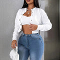 Women's Single-breasted Daily Long Sleeve Casual Jacket