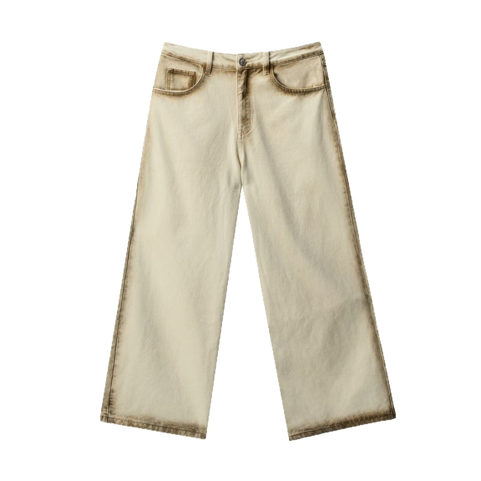 Loose Straight Retro Street Floor-length Pants