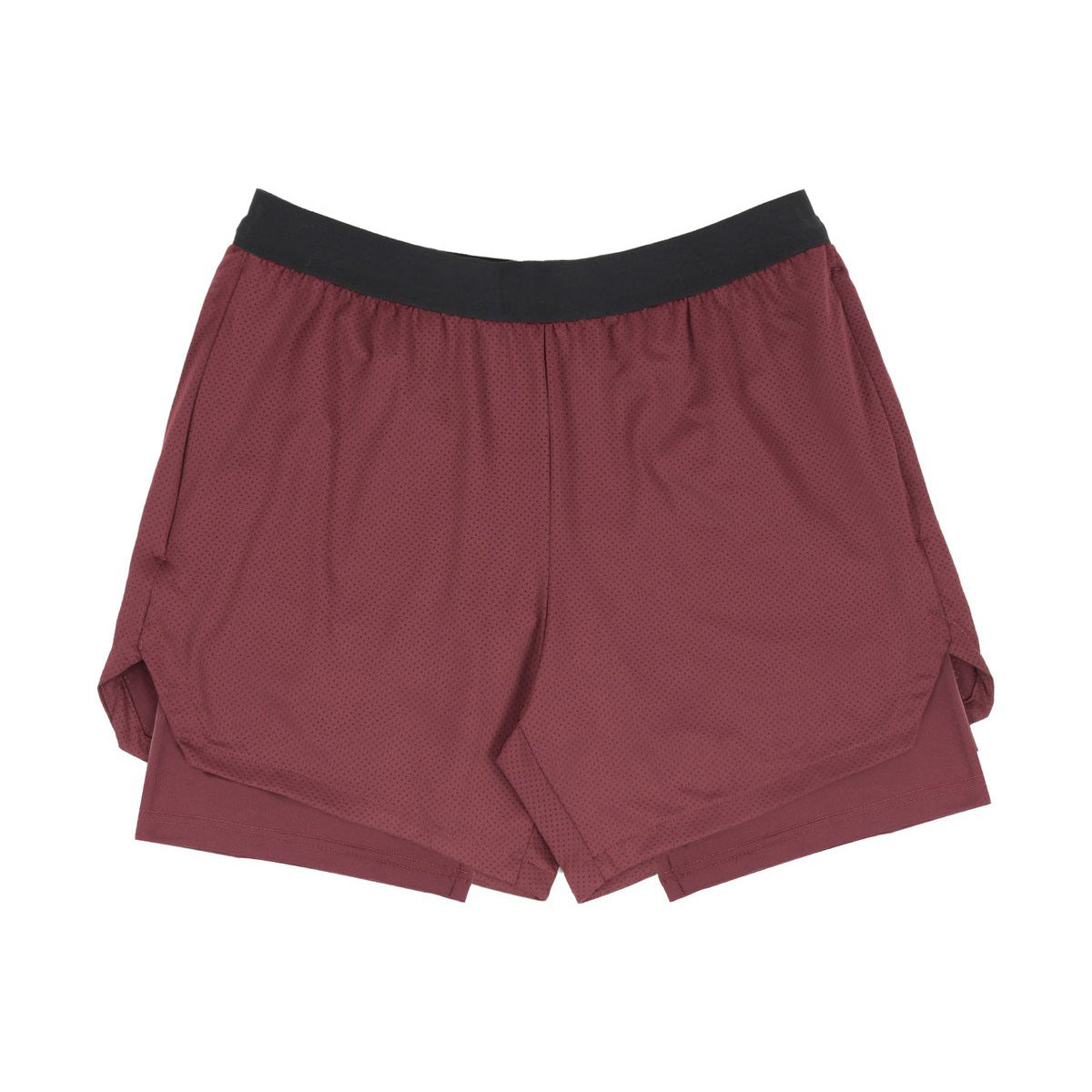 Casual Mesh Solid Color Men's Loose Shorts