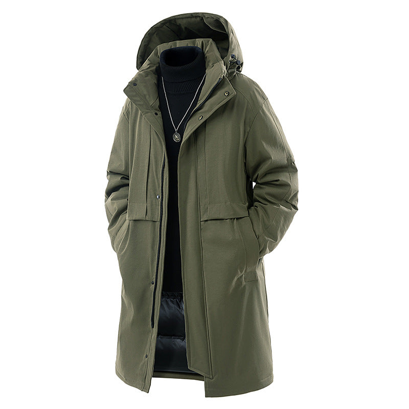 Men's Loose Windproof Trendy Fashionable Warm Coat
