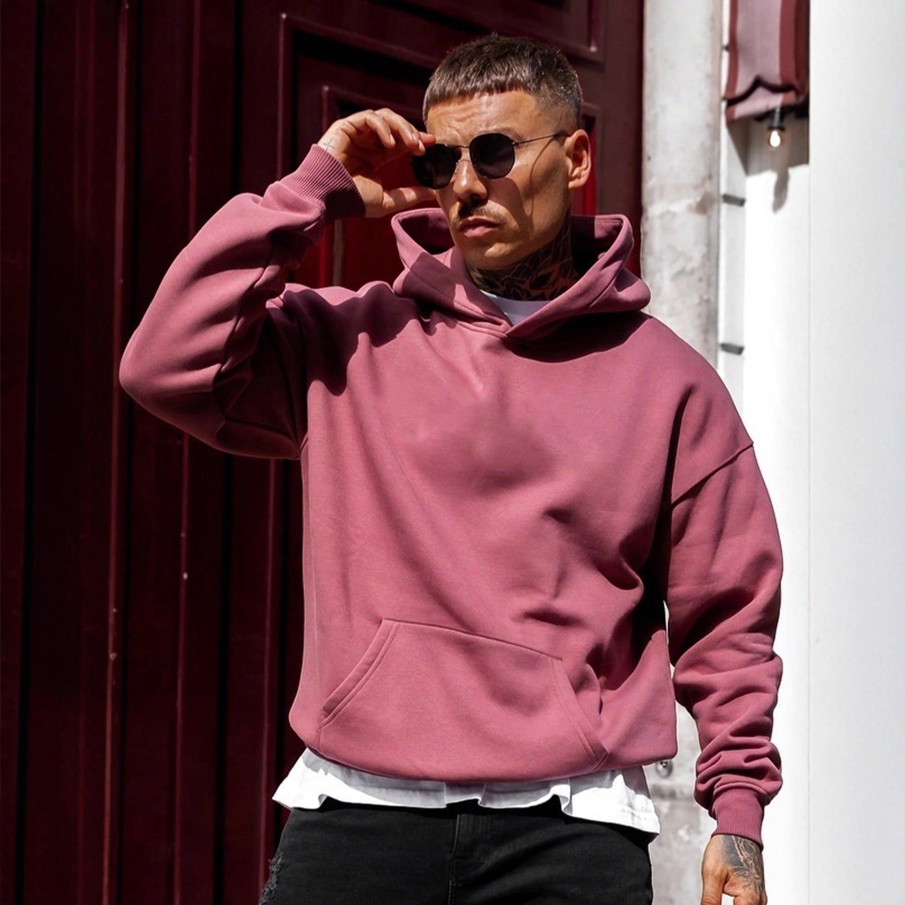 Spring And Autumn New Trendy Loose Men's Casual Sweatshirt