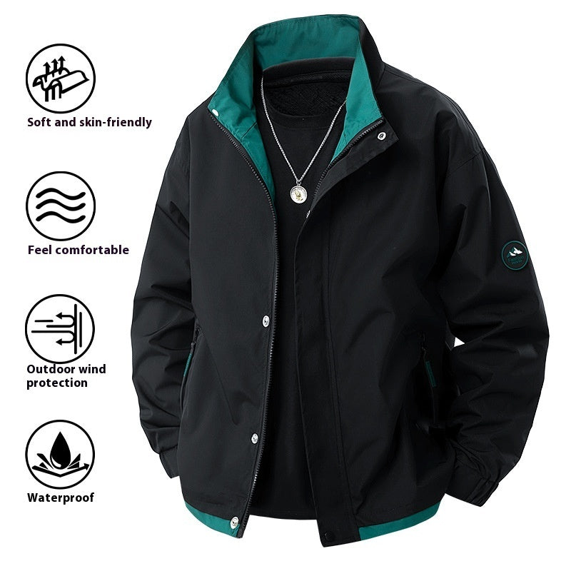 Retro High Street Fashion Brand Pu Shuai Boys Handsome Jacket