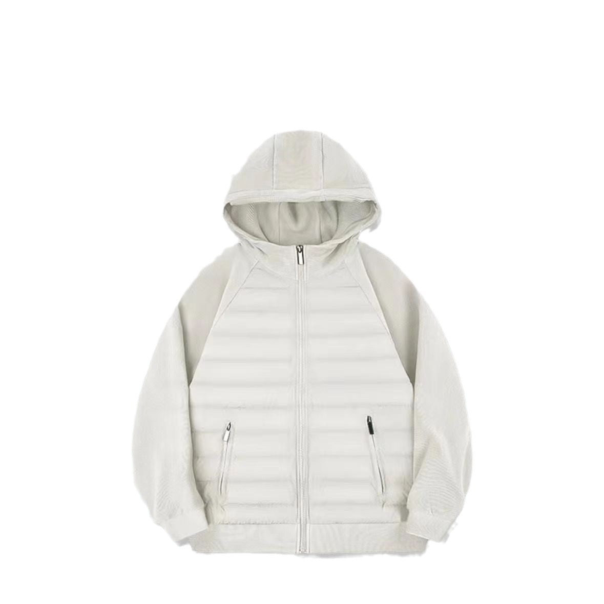 Casual Simple Cotton With Solid Color Coat