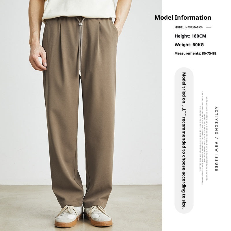 Summer Loose Drooping Casual Pants Men