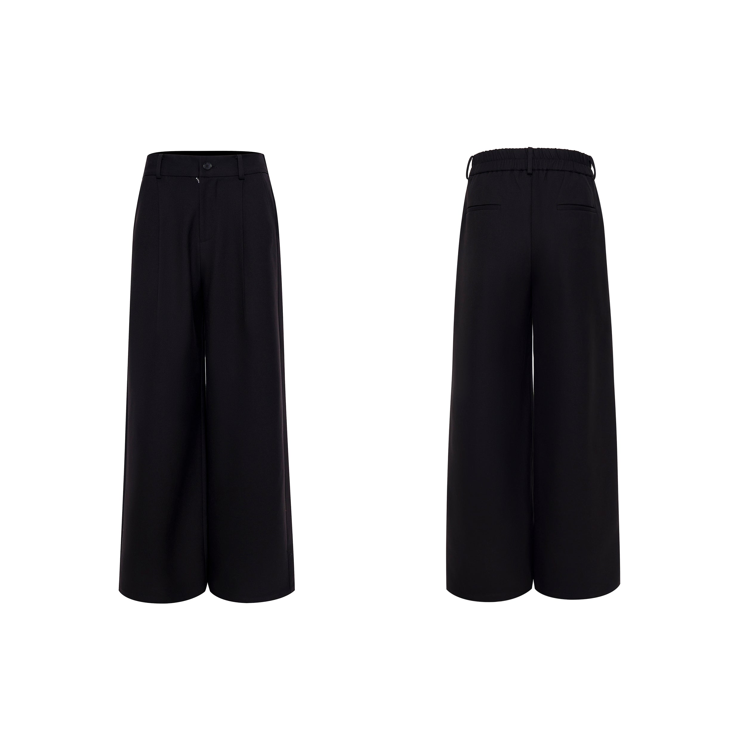 High-grade Light Luxury Metal Brooch Men's Tight Waist Crisp Wool Suit