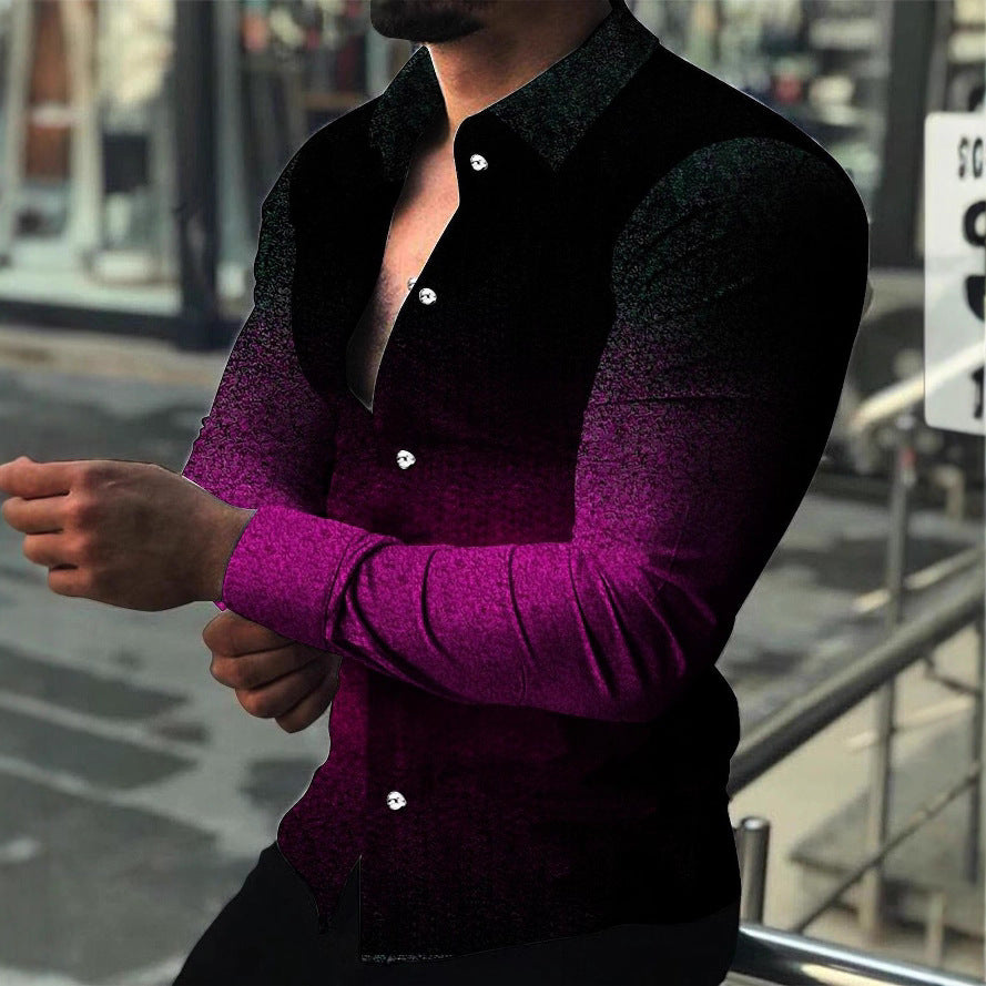 Men's Slim Fit Fashionable Cardigan Long Sleeve