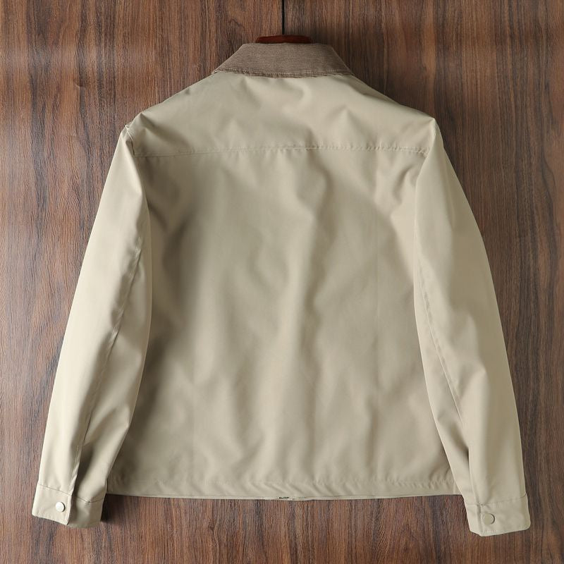 Men's Casual Short JacketBritish Style Short Chic Jacket