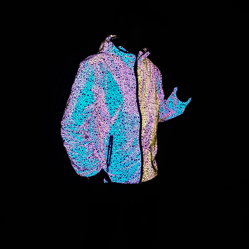 Outdoor Sports Jacket Men's Hooded Laser Night Vision Shell Jacket