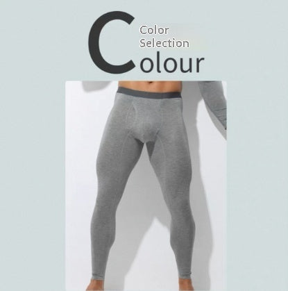 Men's Thermal Underwear Thin Top And Pants Set