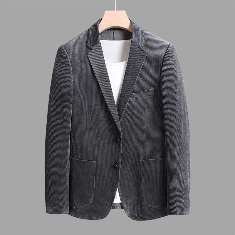 Thickened Corduroy Suit Men's Casual Warm Jacket
