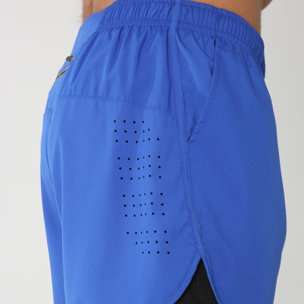 Quick-dry Lining Anti-exposure Double-layer Fitness Shorts For Men
