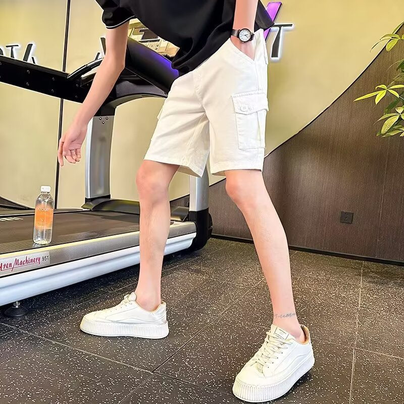 Men's British Slim-fit Casual Shorts