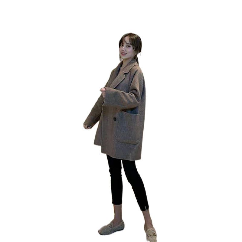 Women's High-end Suit Jacket Loose Thick Slimming