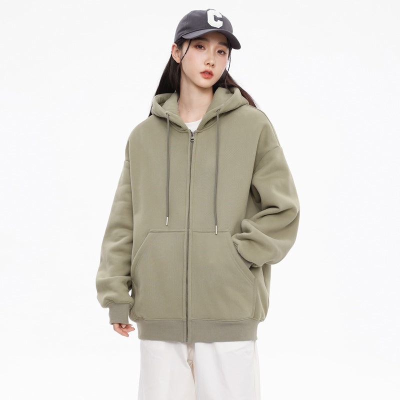 Casual Hooded Cardigan Sweatshirt For Men