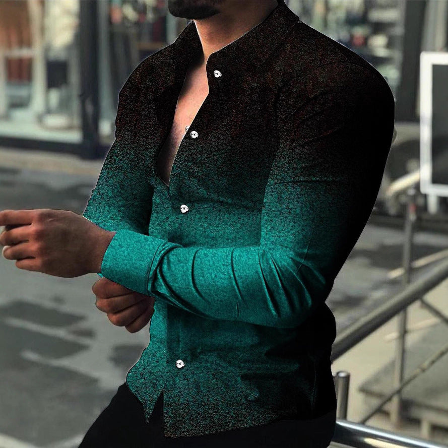 Men's Slim Fit Fashionable Cardigan Long Sleeve