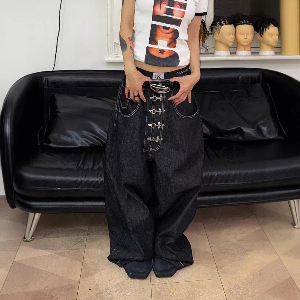 Retro Casual Frayed Jeans For Men