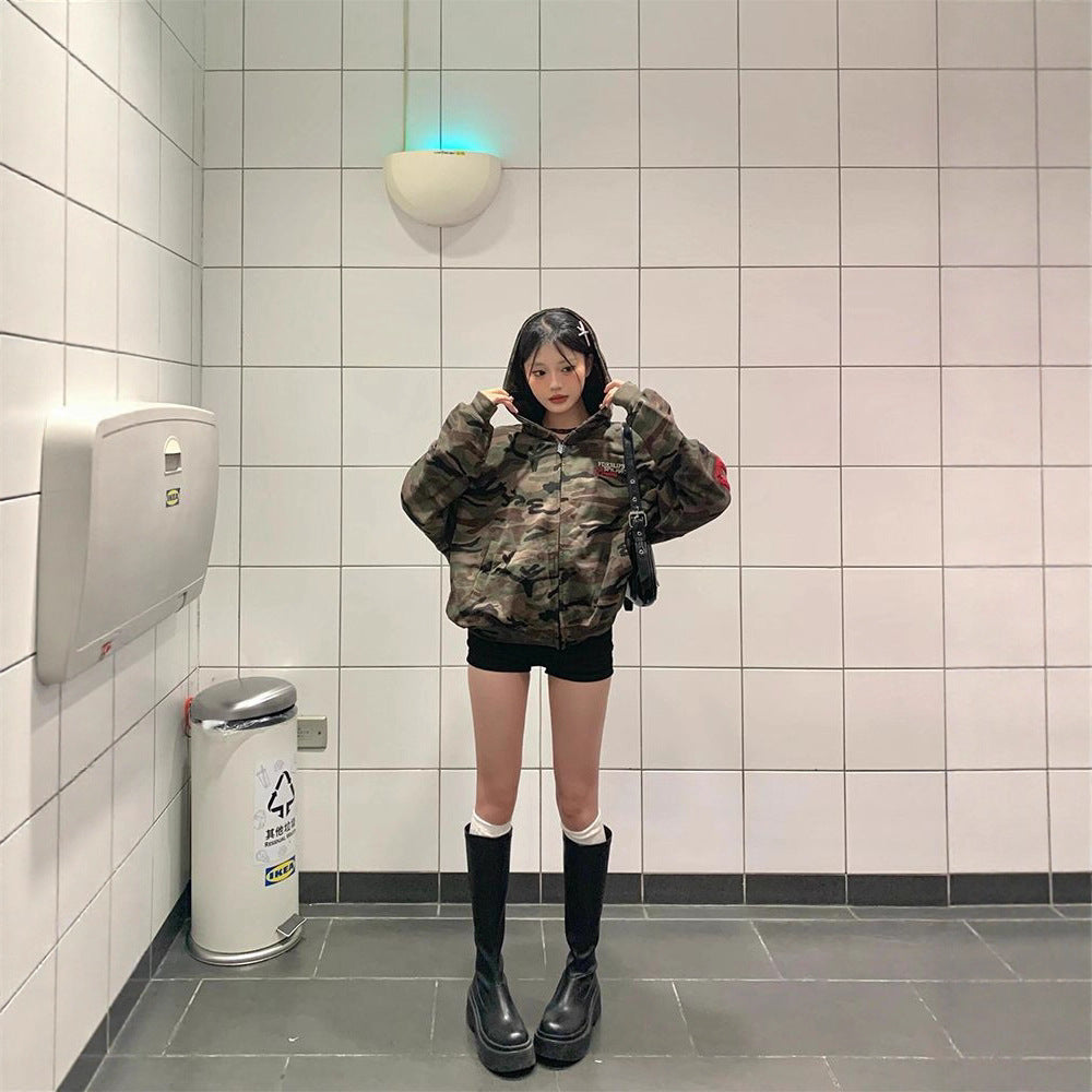 Women's Embroidered Hoodie Design Letters