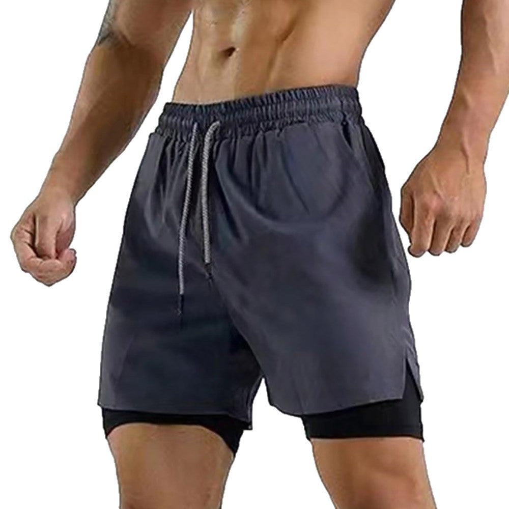 Casual Sports Men's 2-in-1 Training Pants