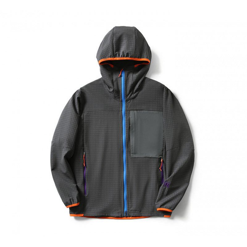 Men's Bag Hooded Sports Casual Jacket
