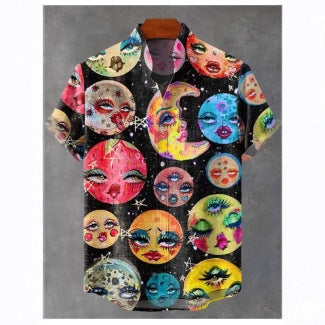 Fun Short-sleeved Tops In Europe And America