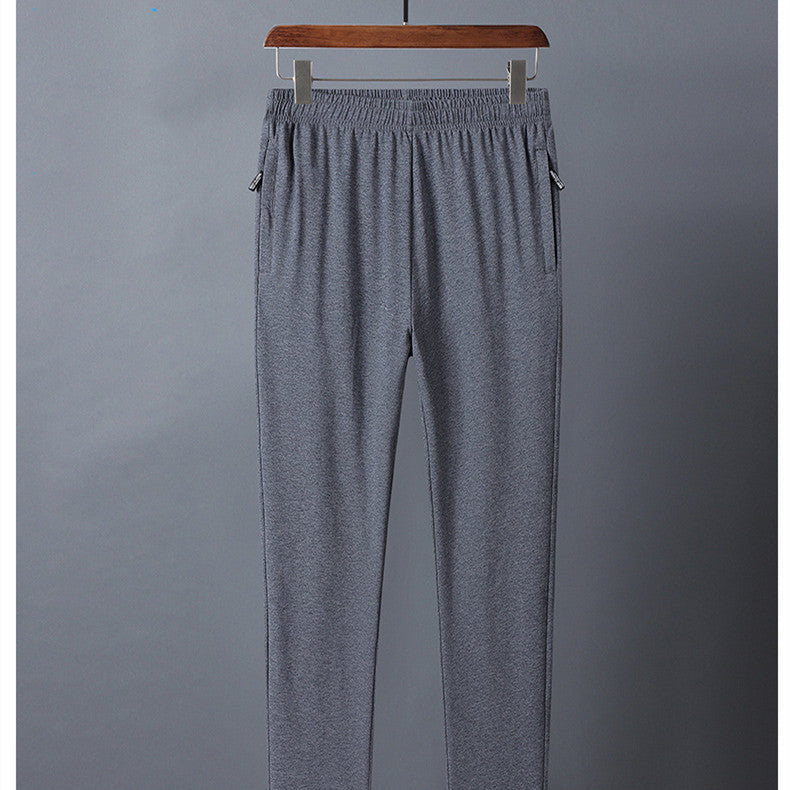 Sports Pants Men's Cotton Stretch Loose Plus Size
