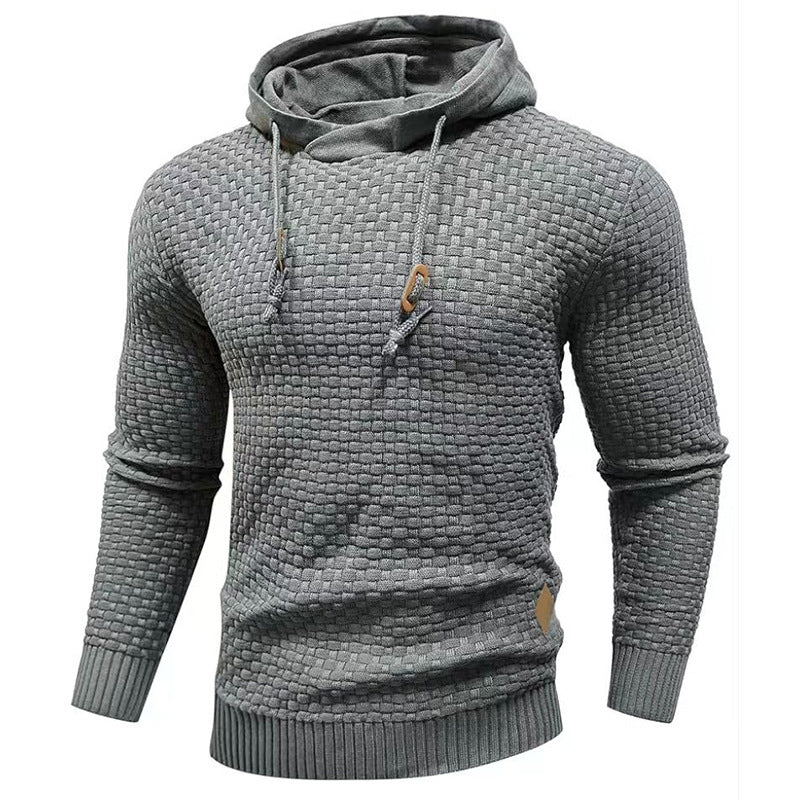 Fashion Sporty Casual New Men's Hooded Sweater Pullover