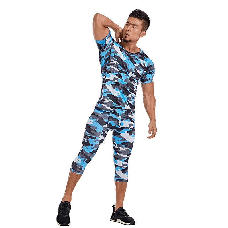 Men's Fashion Casual New Fitness Suit