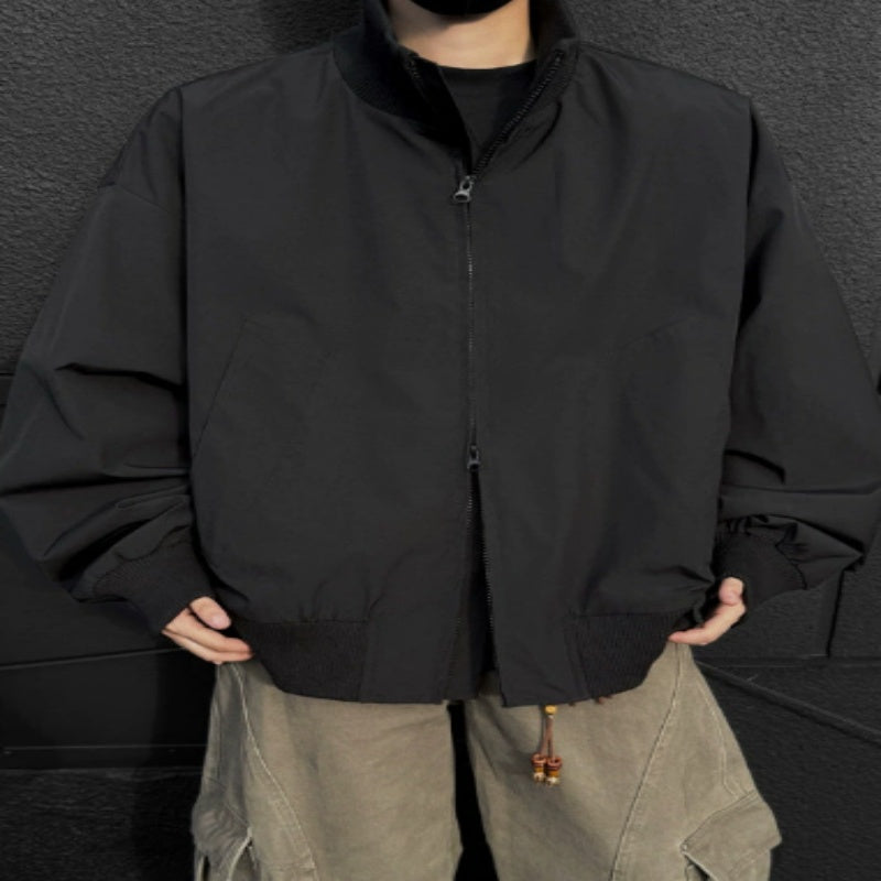 Men's Fashion Trend Cleanfit Silhouette Short Jacket