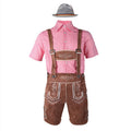 Beer Festival Clothing Shirt Overalls Denim Hat Suit Men