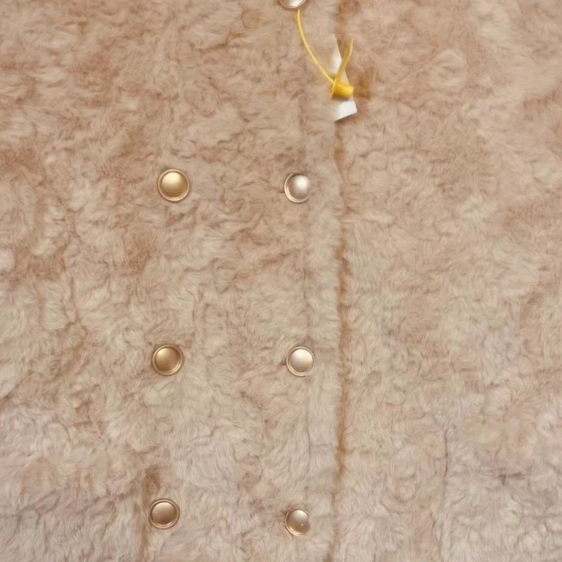 Casual Lamb Wool Coat For Women