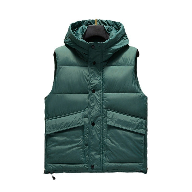 Down Cotton Vest Men's Waistcoat Jacket