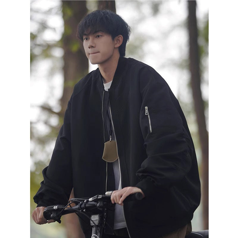 American High-street Pilot Jacket Men's Loose Coat