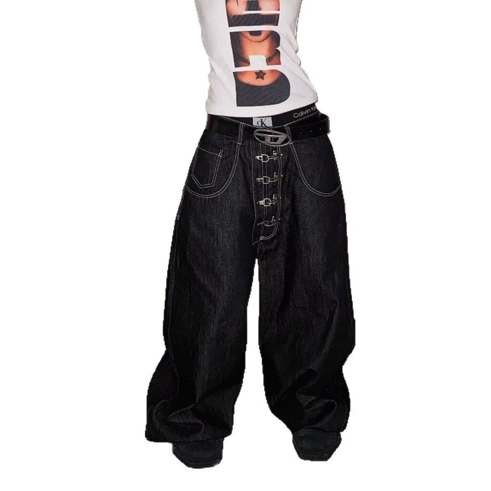 Retro Casual Frayed Jeans For Men