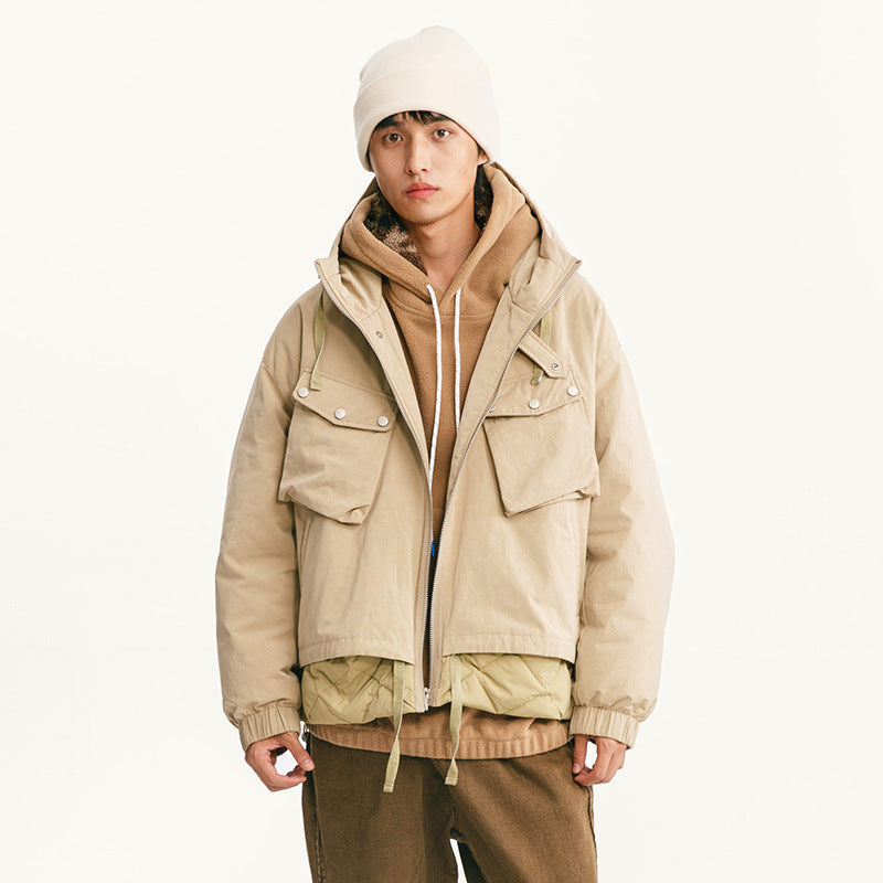 All-matching Loose Down Jacket Warm