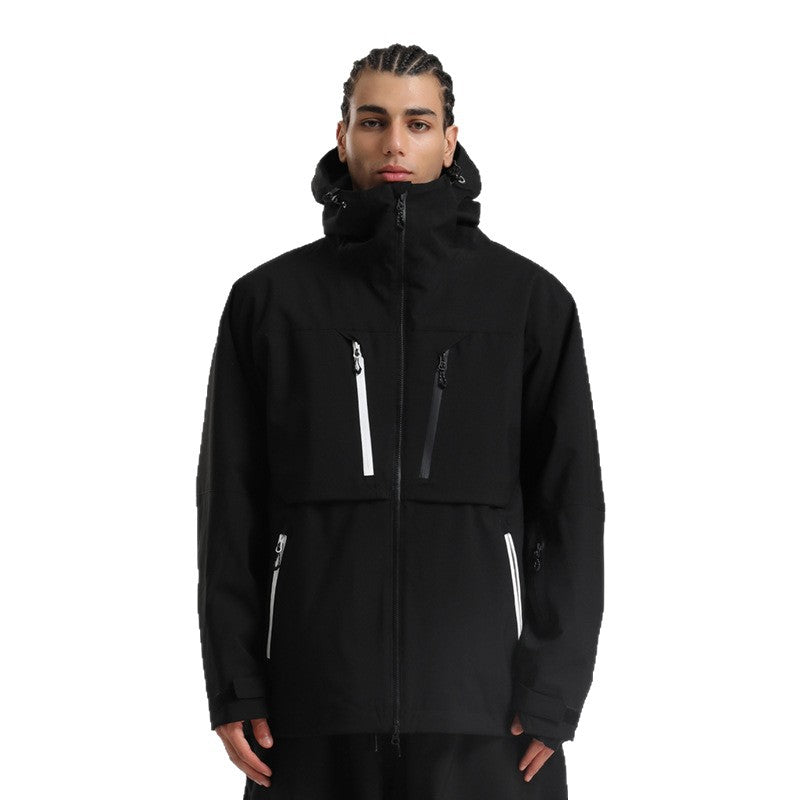 Waterproof Padded Breathable Loose Ski Coat