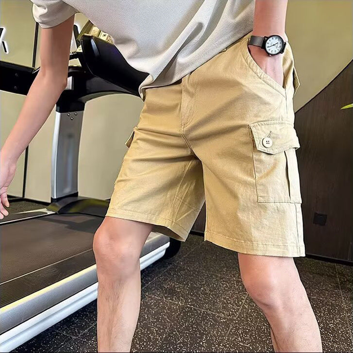 Men's British Slim-fit Casual Shorts