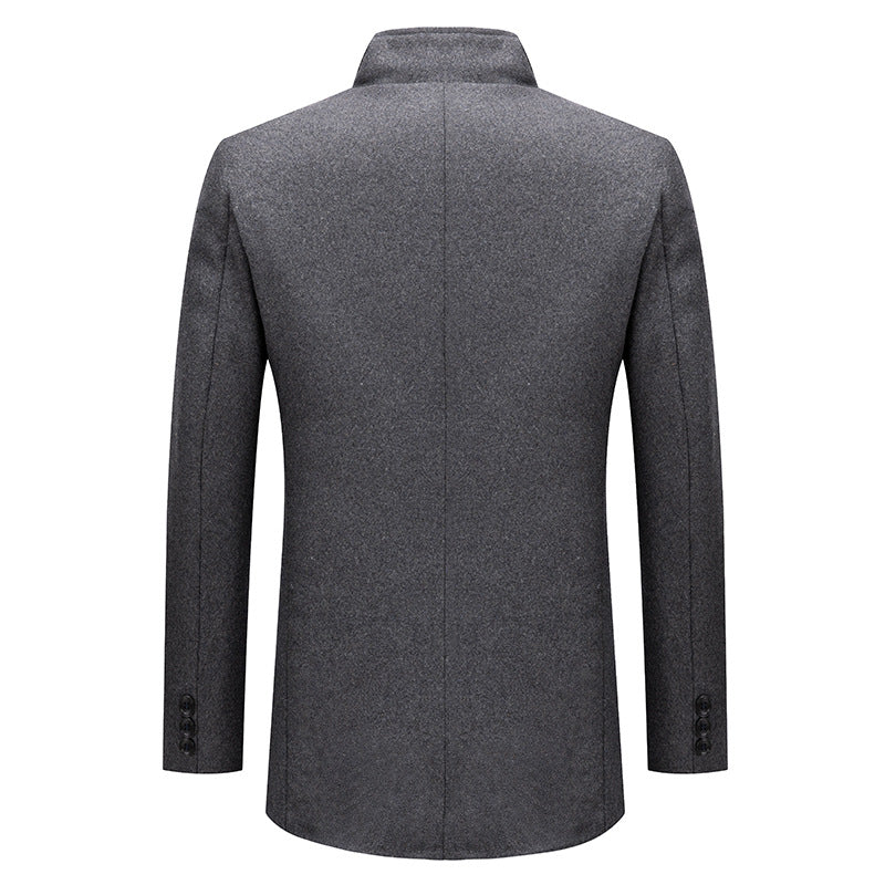 Men's Coat Fashion Cotton Padded Business Non-ironing