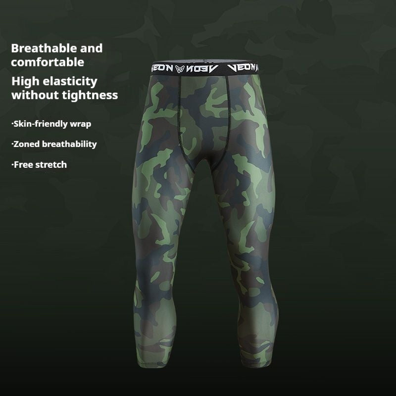 Men's Breathable High Elasticity Compression Leggings