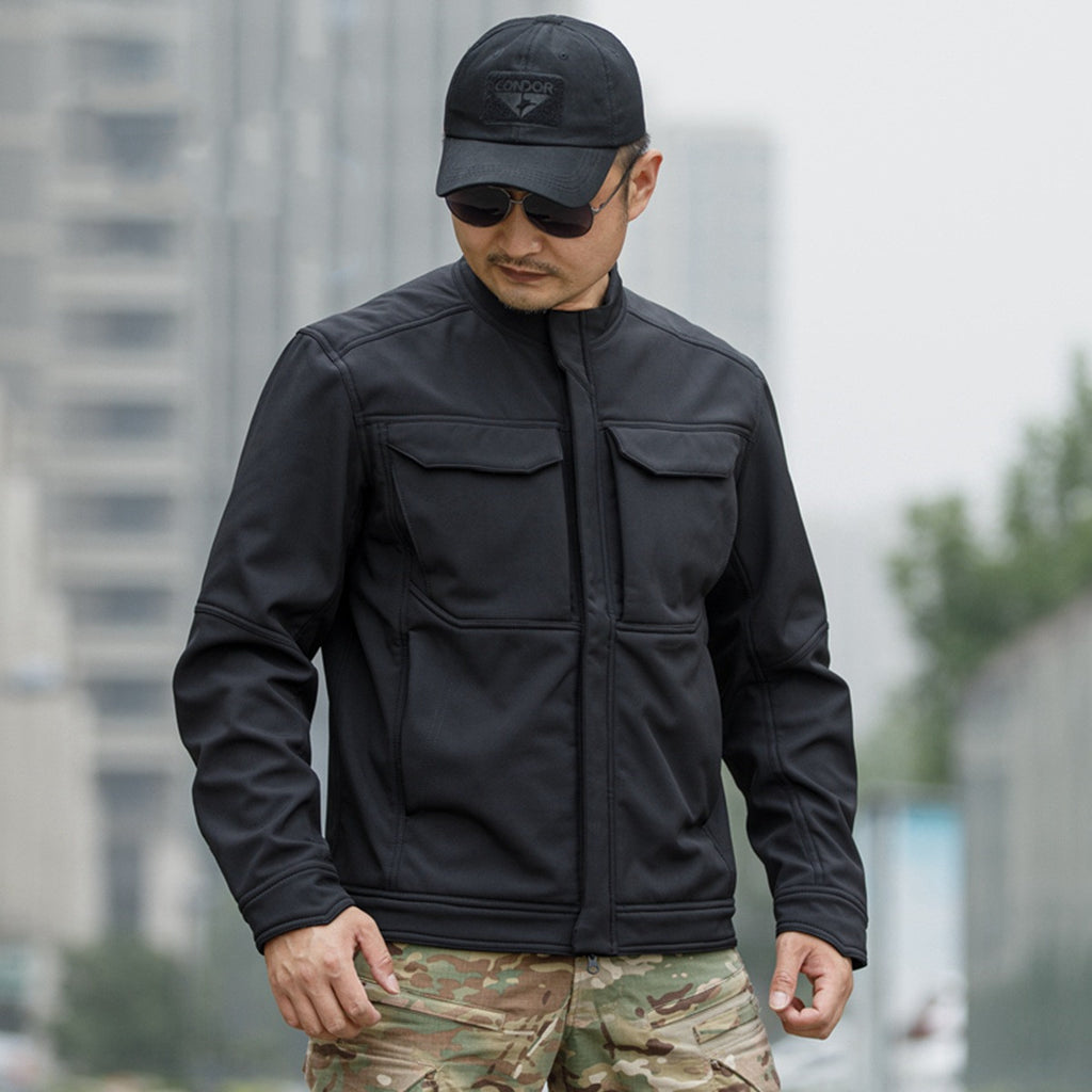 Bone Frog Peak Breaker Soft Shell Jacket Jacket Mountaineering Camping Windproof And Wear-resisting Jacket Tactical Thermal Jacket