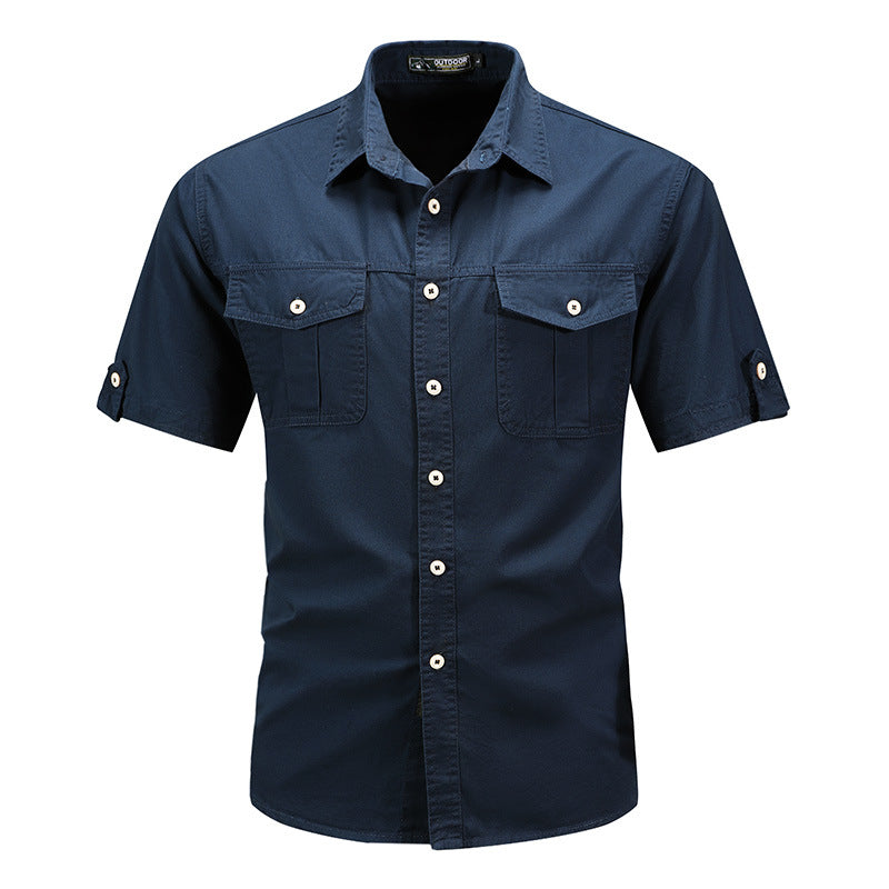 Men Short Sleeve High-end Shirt