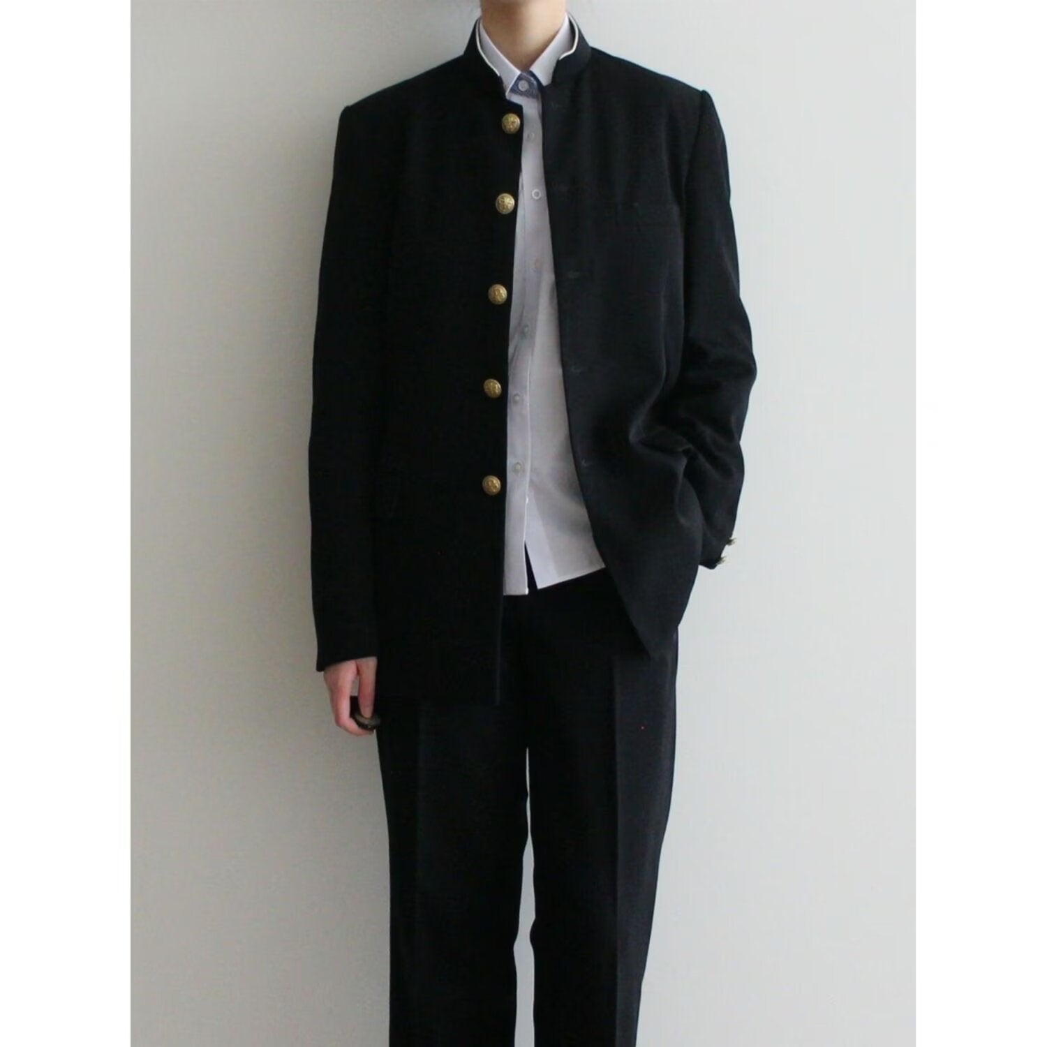 Casual Boy Korean Style Hong Kong Style Long Sleeve Suit College Style