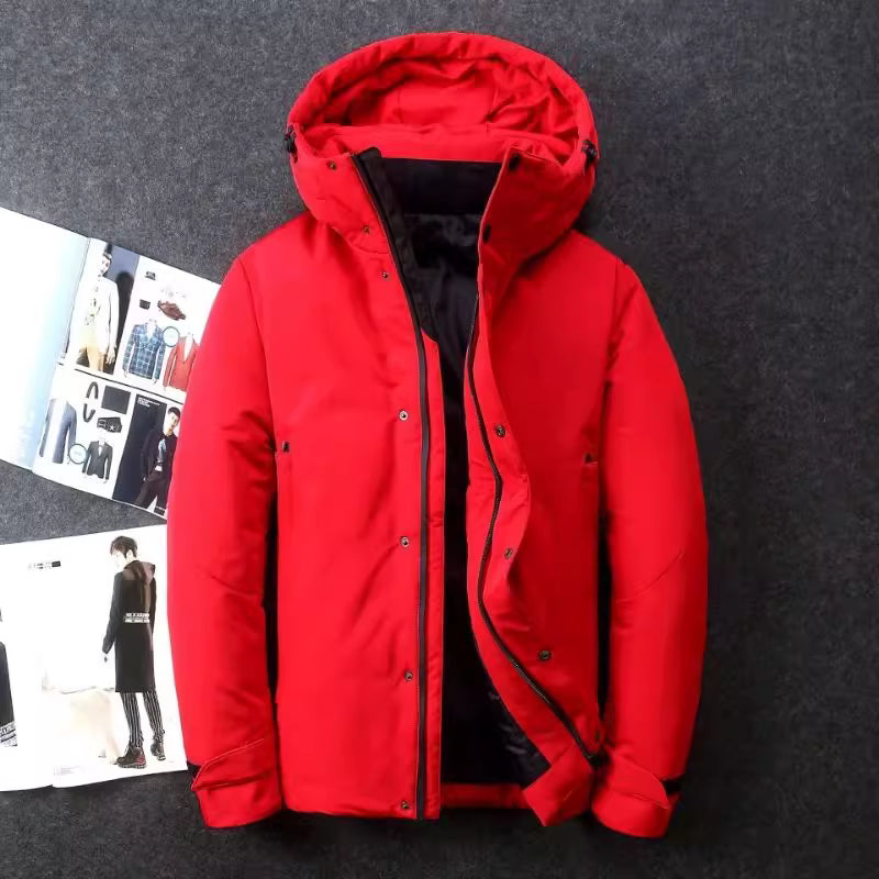 Men's Thickened Outdoor Workwear Jacket Parka