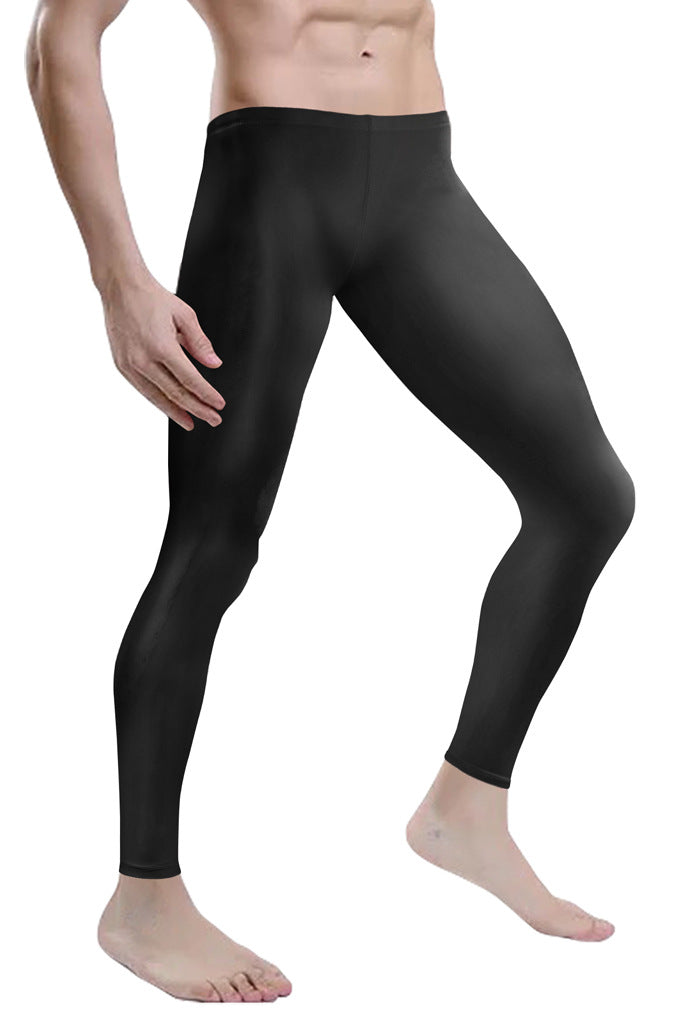 Men's Nylon Ice Silk Translucent Trousers