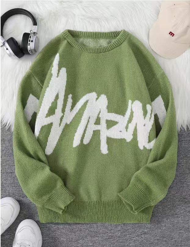 Men's And Women's Graffiti Letter Hoodie