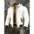 Men's Fleece-Lined Thick Hooded Jacket