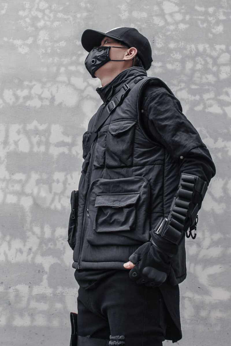 Men's Functional Work Clothes Multi-pocket Jacket