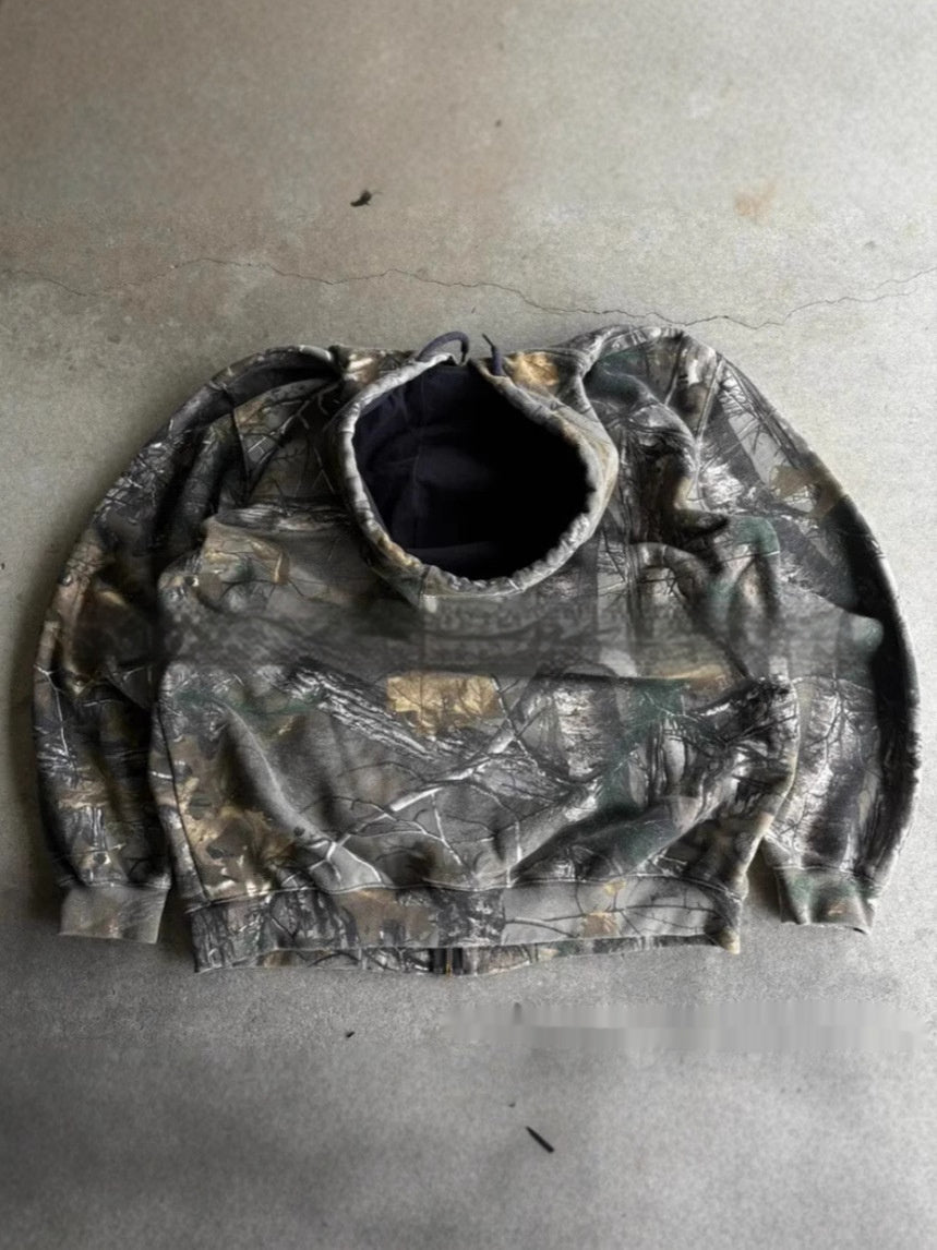 Casual Hooded Zip-Up Sweatshirt Men's